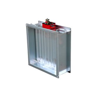 Fire damper electric air volume adjustment fire damper 70 ℃ normally open fire damper stainless steel fire exhaust fire damper