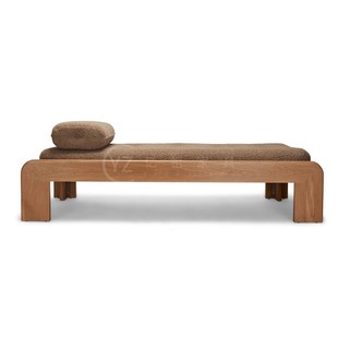 Nordic Minimalist Style Solid Wood Shoe Changing Stool Living Room Lamb Fleece Leisure Sofa Stool Model Room Bedroom Bed End Stool
