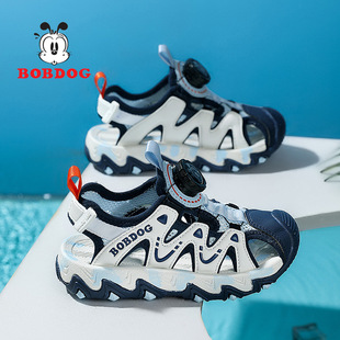 Babu Bean Children's Sandals Boys Summer 2025 New Swivel Buckle Sports Sandals for Big Kids