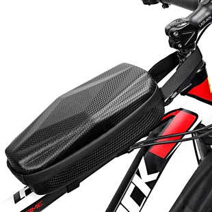 Bicycle bag front beam bag mountain bike bag mobile phone bag upper tube bag waterproof saddle bag riding equipment accessories