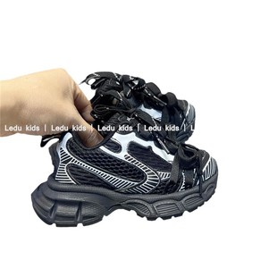 Children's sneaker Paris Light Children's Shoes 2024 Autumn and Winter New Boys Torre Shoes Two Cotton Girls Casual Shoes