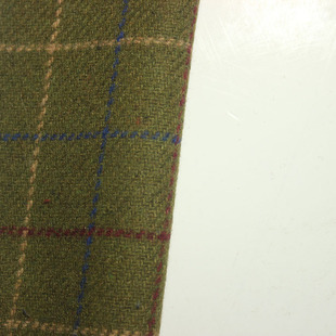 Factory Thin Dark Flannel Plaid Slub Fabric Suit Pants Shirt Shoes Hat Home Fabric Spot