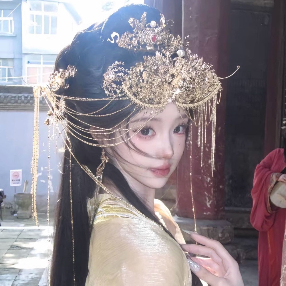 New Ancient Style Han Dynasty, Tang and Ming Dynasty Accessories, Exotic Face Curtains, Chinese Style Hairpins, Headbands, War Robe Accessories, Hairpins and Veils