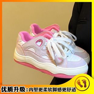 Shoes Women's 2024 Spring New Explosions Retro Casual Original Niche College Style Board Shoes Women's Bread sneaker