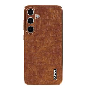 Применимо для Samsung S25ultra чехол для телефона с крокодиловым принтом Galaxy все включено с покрытием s24 анти-падение 23ultra кожаный чехол