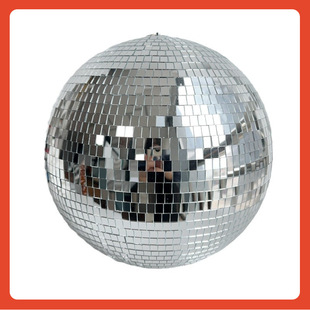 ✅ Glass Mirror Reflective Disco Ball Christmas Ball Bar Photography Props Wedding Baking Cake Decoration Ornaments