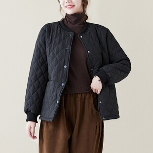 Middle-aged mother warm cotton-padded jacket women's cotton-padded jacket 2022 winter new thick cotton-padded jacket women's loose plus size cotton-padded jacket