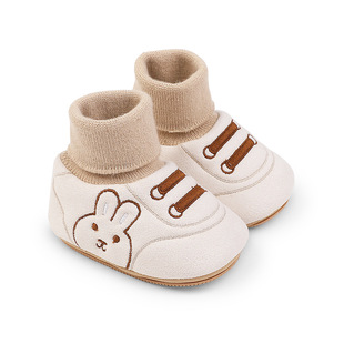 0-1 years old winter fleece-lined cartoon boots baby toddler shoes baby shoes toddler shoes baby shoes one-piece delivery