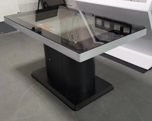 Smart Touch Tea Table Capacitive Multi-point Interactive Dining Table Smart Touch Talk about Android Touch All-in-One Machine