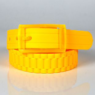 Silicone Belt Candy Color Fragrance Joker Still Unisex Belt Adjustable Belt for Security Inspection Electronics Factory