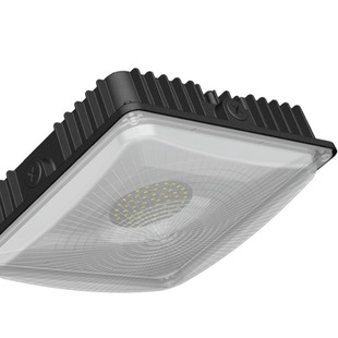 Завод прямой США 50W60W квадратный светодиодный свет Canopy аварийный индукционный потолочный светильник цена скидка