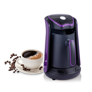Cross-border European Standard Household Heated Coffee Cup New Turkish Coffee Pot Portable Office Coffee Tea Maker