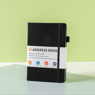 Cross-border address book in stock English phone book record holiday birthday anniversary Amazon notebook wholesale
