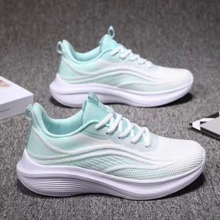 sneaker Women's New Spring and Summer Non-slip Soft Bottom Wear-resistant Mesh Breathable Casual Shoes All-match Ultra-light Running Shoes