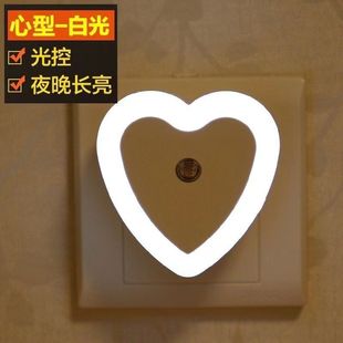 Plug-in induction eye protection sleep night light bedroom light bedside light baby feeding night light smart