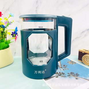 Wanlida glass kettle glass electric kettle household student dormitory kettle insulation kettle integrated health pot boiling