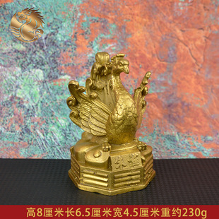 Hongda full brass four god beast ornaments Qinglong white tiger rosefinch Xuanwu porch decorative bronze ornaments