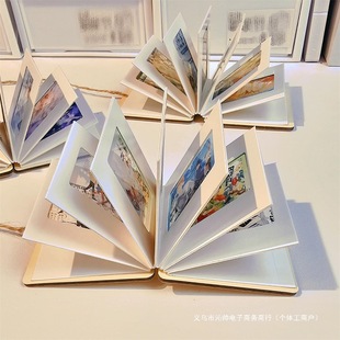 Ins Light and Shadow Reversal Film Brochure Little Red Riding Book Same Style Light and Shadow diy Small Book Material Package