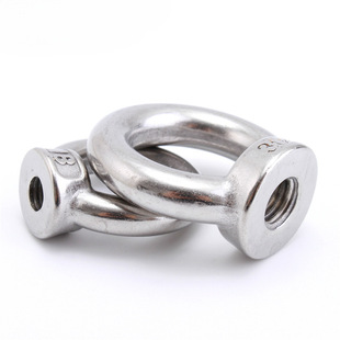 304 stainless steel eye nut ring nut marine eye screw female M3M4M5M6M8M10M12