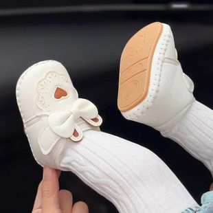 Autumn and Winter Baby Toddler Shoes Baby Shoes fleece-lined Thickened Warm Cotton Shoes Small Month Age Soft Sole Front Cotton Boots