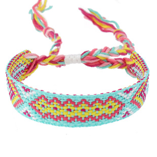 European and American Fashion Color Nepal Woven Bracelet Bohemian Ethnic Style Hand Rope Lucky Friendship Couple Bracelet