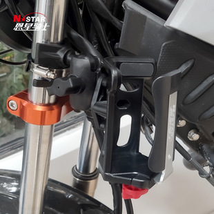 Enxing Knight cross-border bracket accessories round tube Saddle Ball Head mobile phone bracket fixed base ball head composite material