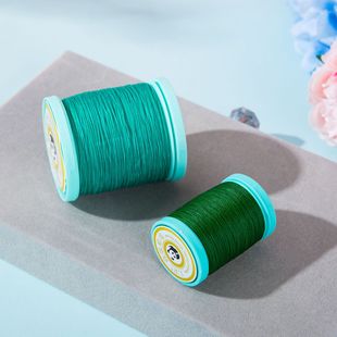 JR large roll national color round wax thread leather thread large shaft 0.35 0.4 0.5 0.65 0.8mm handmade braided rope Special