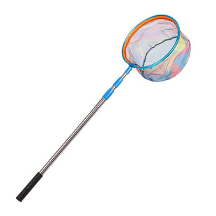 Children's Fishing Net, Ultra-Hard Fishing Net, Kidsren's Outdoor Small Fish, Shrimp, Butterfly Silk Flower