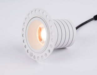 Mini embedded small spotlight embedded led ceiling light full spectrum anti-glare borderless downlight living room main light