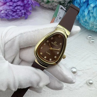 Foreign Trade Cross-border Watch Women's Silicone Watch Live Small Gold Watch Export Supply Advanced Sense Delicate Women's Watch