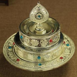 Семь сокровищ Mansa Pan тибетские поставки изысканные резные