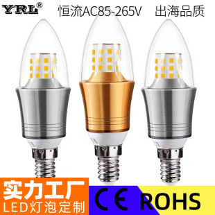 Wholesale led candle bulb 5W7W9W12We27 sharp bulb pull tail bulb light source e14 screw led corn bulb