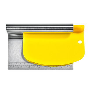 Stainless steel noodle cutter dough cutting tool powder table scraping rice rolls scraping cream plastic scraper cake cutting knife