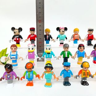 A variety of boys and princesses building blocks movable cross-border e-commerce doll twisted eggs cartoon animation foreign trade bulk goods