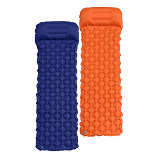 New Single Diamond-Shaped Pillow Tpu Inflatable Pad Outdoor Tent Sleeping Pad Ultra-Light Portable Five-Corner Moisture-Proof Pad