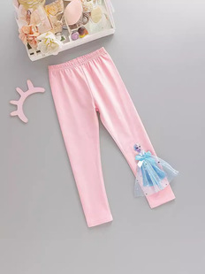 Foreign Trade Custom-Made Aisha Girls' Leggings Spring & Fall New Style Girls' Outer Wear Aisha Kidsren's Princess Pants Baby Spring Clothes
