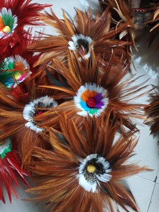 Handicrafts Chicken Shuttlecock Childhood Chicken Feather Shuttlecock Adult Fitness Sports Children's Chicken Feather Shuttlecock Wholesale