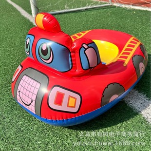 Thickened Animal Swimming Ring Children's Water Inflatable Toys Baby Boys and Girls Underarm Cartoon Baby Mount