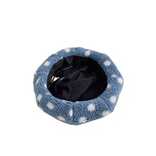 ins Korean Plush Beret Spring and Autumn Winter Pumpkin Hat Fashion Stylish Boys and Girls Children Baby Painter Hat