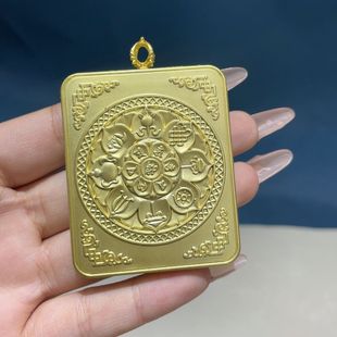 New Chinese Past and Present Life Tang Khazakilam Bronze Statues Gold Pendant Studio Explosions Pendant