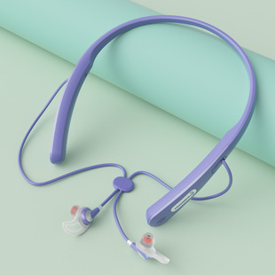 Bluetooth-гарнитура висит шеи бренд длительное время автономной работы беспроводной Спорт Бег мини шеи висит оптом