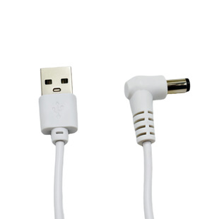 Dc5.5 * 2.1 колена для USB постоянного тока зарядный провод 1,2 м чистая медная применимая очиститель настольная лампа dc шнур питания