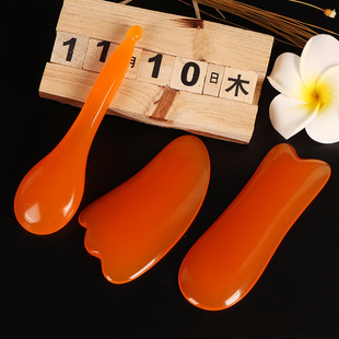 Jinbolan beeswax resin scraping board/meridian massage point scraping board/beeswax tendon Rod scraping board wholesale