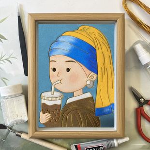 Начало работы с простым перегородчатым шелковистым эмалевым рисунком