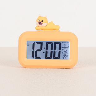 Multifunctional timer household electronic clock with temperature calendar luminous digital clock student creative gift alarm clock