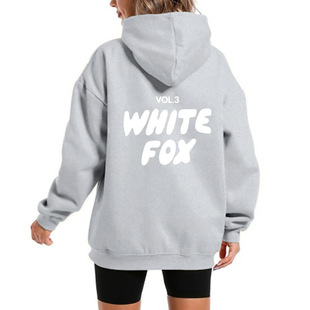 Cross-border men's and women's 2024 in autumn and winter Amazon WHITEFOX surrounding should wear the same sweater men's and women's hoodies