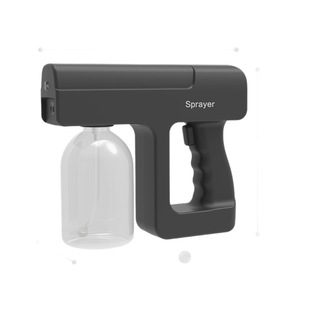 Cross-border new nano atomization disinfection gun handheld blue light wireless spray gun portable rechargeable sprayer