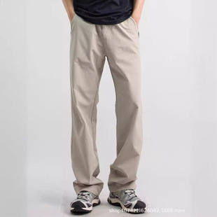 Foreign trade spring and summer 2024 new khaki casual pants men's straight sports outdoor assault pants hiking pants