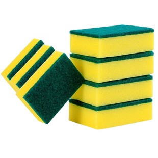 Cleaning cloth kitchen special dishwashing sponge cotton block wipe white cloth commercial brush bowl magic wipe clean brush pot wholesale