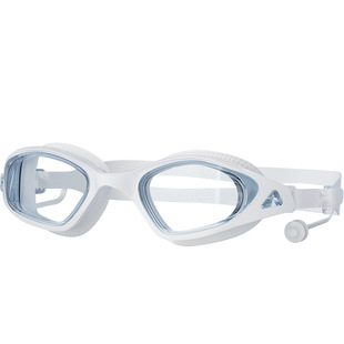 New Swimming Goggles Adult Large Frame Glasses High-Definition Electroplated Goggles Silicone Waterproof and Anti-Fog Swimming Goggles Set